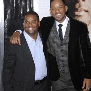 Alfonso Ribeiro, Will Smith at arrivals for Premiere of SEVEN POUNDS, Mann''s Village Theatre in Westwood, Los Angeles, CA, December 16, 2008. Photo by: Michael Germana/Everett Collection