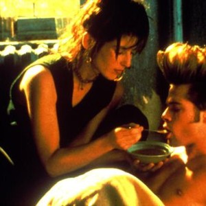JOHNNY SUEDE, Catherine Keener, Brad Pitt, 1991
