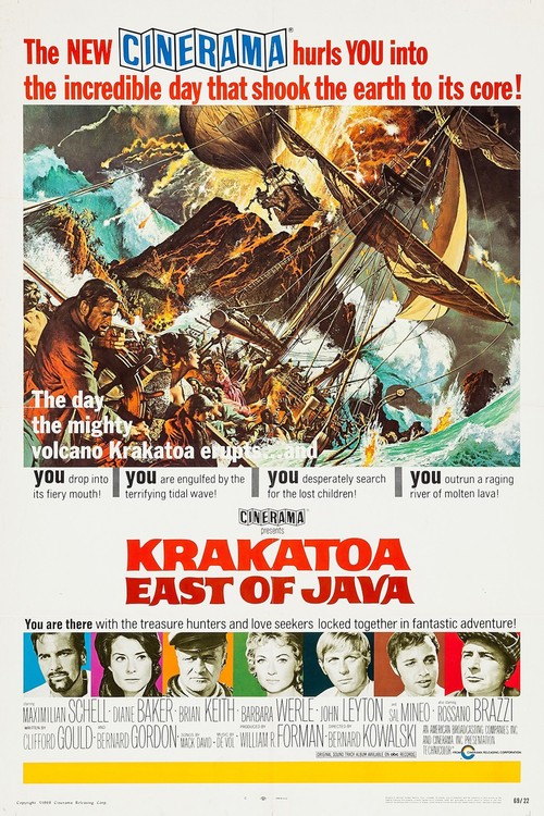 Krakatoa, East of Java poster