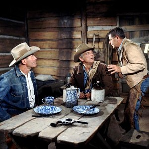 THE ROUNDERS, Henry Fonda, Denver Pyle, Glenn Ford, 1965