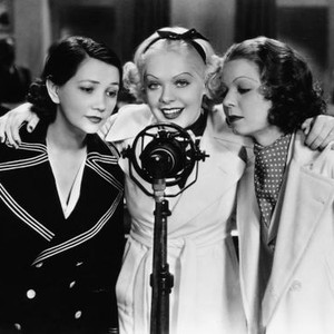 EVERY NIGHT AT EIGHT, from left: Patsy Kelly, Alice Faye, Frances Langford, 1935
