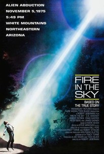 Fire in the Sky poster