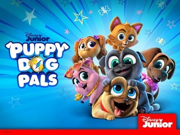 Puppy dog pals crib set top