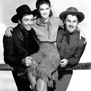 BILLY THE KID, Robert Taylor, Mary Howard, Brian Donlevy, 1941