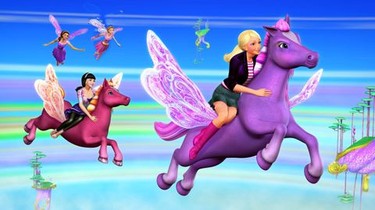 sachin and babi light blue dress Barbie Fairy Secret Dress
