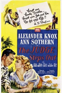 Poster for The Judge Steps Out
