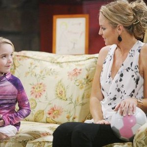 The Young and the Restless, McKenna Grace (L), Sharon Case (R), 03/26/1973, ©CBS
