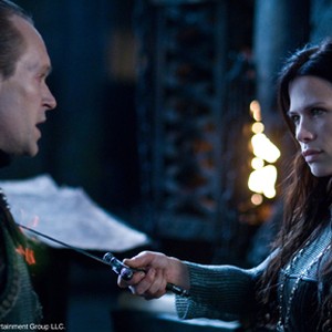 Steven Mackintosh as Tannis and Rhona Mitra as Sonja in "Underworld: Rise of the Lycans." photo 6