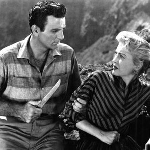 THE DAY THE WORLD ENDED, Mike Connors, Lori Nelson, 1956