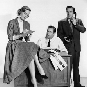 THE TURNING POINT, from left, Alexis Smith, William Holden, Edmond O'Brien, 1952