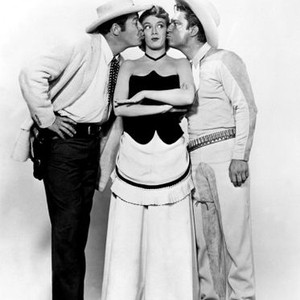 RED GARTERS, Jack Carson, Rosemary Clooney, Guy Mitchell, 1954