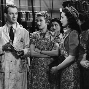 MILLIONS LIKE US, front from left: Eric Portman, Anne Crawford, Patricia Roc, 1943