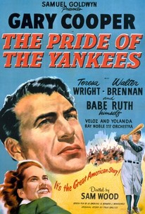 The Pride of the Yankees poster