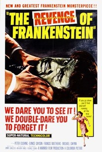 Poster for The Revenge of Frankenstein