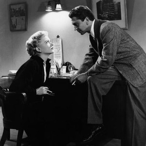 THE BLUE GARDENIA, Anne Baxter, Richard Conte, 1953