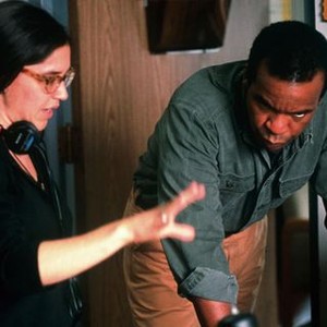 THE WOODSMAN, director Nicole Kassell, Mos Def on set, 2004, (c) Newmarket