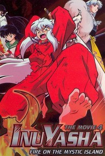 Poster for InuYasha the Movie 4: Fire on the Mystic Island