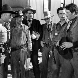 WIDE OPEN TOWN, William Boyd, Andy Clyde, Morris Ankrum, Kenneth Harlan, Russell Hayden, Glenn Strange, 1941