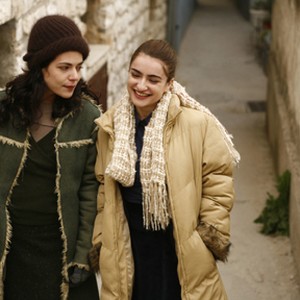 Michal Shtemler as Michelle and Ania Bukstein as Naomi in "The Secrets."