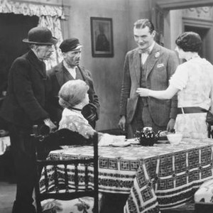 JUNO AND THE PAYCOCK, (aka THE SHAME OF MARY BOYLE), from left: Sidney Morgan, Marie O'Neill (seated), Edward Chapman, John Longden, Kathleen O'Regan, 1930