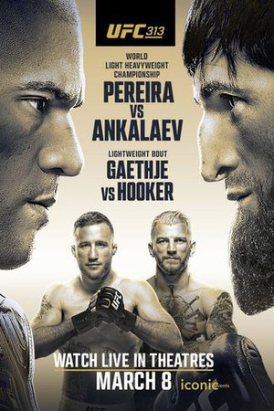 UFC 313: Pereira vs. Ankalaev poster