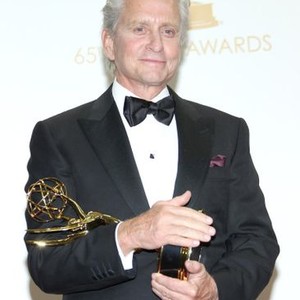 Michael Douglas, Lead Actor - Miniseries or Movie, Behind The Candelabra in the press room for The 65th Primetime Emmy Awards - PRESS ROOM, Nokia Theatre L.A. Live, Los Angeles, CA September 22, 2013. Photo By: James Atoa/Everett Collection