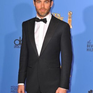 Chris Pine in the press room for 71st Golden Globes Awards - Press Room, The Beverly Hilton Hotel, Los Angeles, CA January 12, 2014. Photo By: Linda Wheeler/Everett Collection