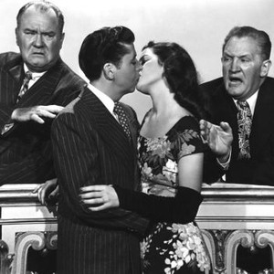HERE COMES TROUBLE, Emory Parnell, William Tracy, Beverly Lloyd, Joe Sawyer, 1948