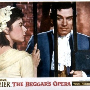 THE BEGGAR'S OPERA, Dorothy Tutin, Laurence Olivier, 1953