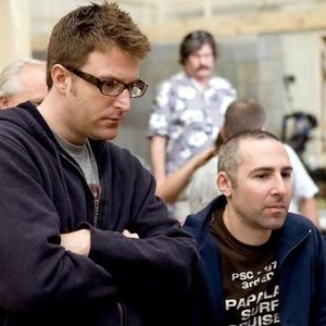 MEET THE SPARTANS, directors Jason Friedberg, Aaron Seltzer, on set, 2008. TM &©20th Century Fox. All rights reserved