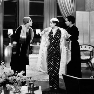 RIPTIDE, from left: Mrs. Patrick Campbell, Norma Shearer, Helen Jerome Eddy, 1934