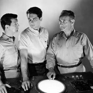 THE ATOMIC SUBMARINE, Paul Dubov, Brett Halsey, Bob Steele, 1959.