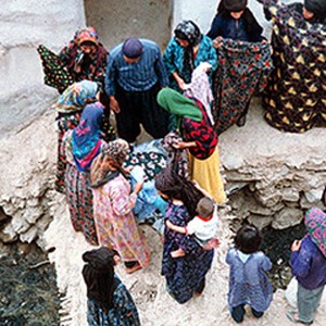 The villagers of Siah Dareh gathered for a religious ceremony. photo 10