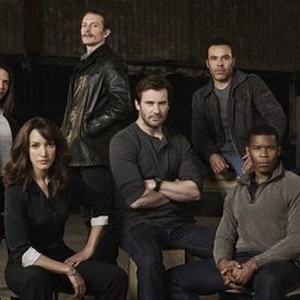 Brooklyn Sudano, Monique Gabriela Curnen, Jennifer Beals, James Landry Hébert, Clive Standen, Michael Irby, Gaius Charles and Jose Pablo Cantillo (from left)
