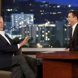 Jimmy Kimmel Live, Al Gore (L), Jimmy Kimmel (R), 'Episode 140', Season 11, Ep. #141, 10/22/2013, ©ABC