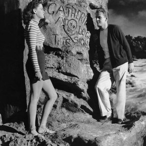 THE SIGN OF THE RAM, from left: Diana Douglas, Ross Ford, 1948
