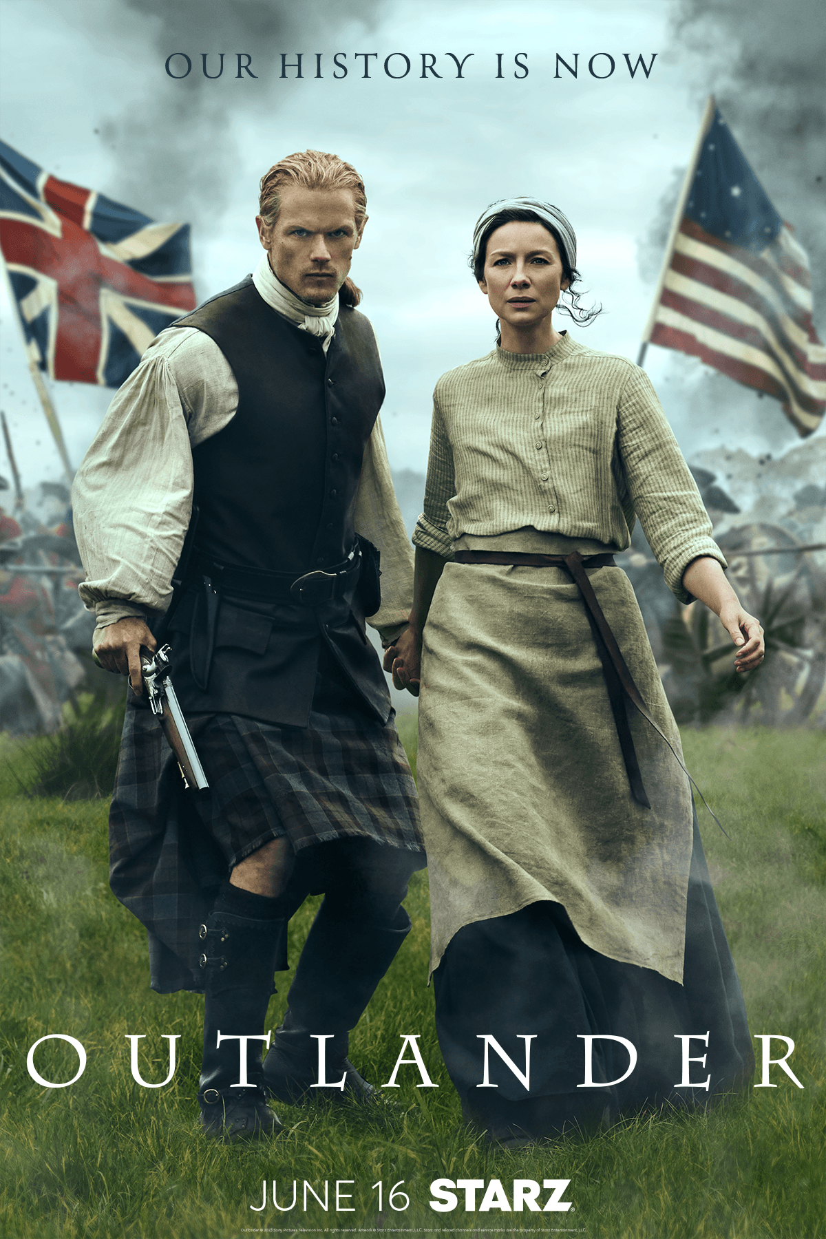 OUTLANDER  7ª TEMPORADA ACABOU DE CHEGAR NA NETFLIX