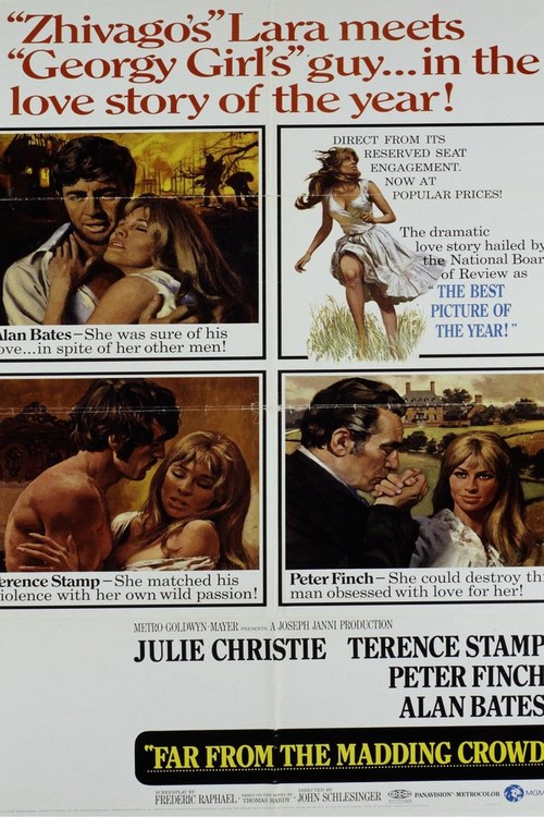 Far From the Madding Crowd poster