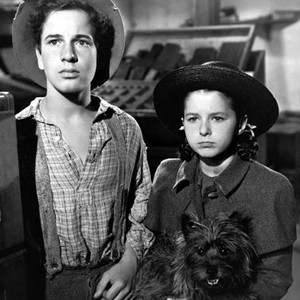 BAD LITTLE ANGEL, from left: Gene Reynolds, Virginia Weidler, 1939
