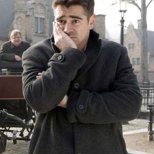 IN BRUGES, Brendan Gleeson (background), Colin Farrell, 2008. ©Focus Features