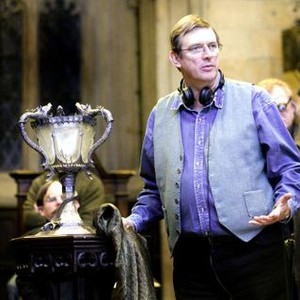 HARRY POTTER AND THE GOBLET OF FIRE, director Mike Newell on set, 2005, (c) Warner Brothers