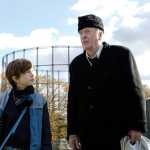 IS ANYBODY THERE?, from left: Bill Milner, Michael Caine, 2008. Ph: Nick Wall/©Big Beach Films
