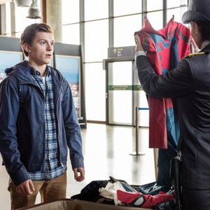 SPIDER-MAN: FAR FROM HOME, FROM LEFT: TOM HOLLAND, GIADA BENEDETTI, 2019. PH: JAY-MAIDMENT/© COLUMBIA/© MARVEL STUDIOS
