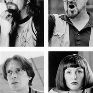 (Top left) JEFF BRIDGES stars as The Dude, (top right) JOHN GOODMAN is bowler Walter, (bottom left) STEVE BUSCEMI as Donny and (bottom right) JULIANNE MOORE as artist Maude. photo 7