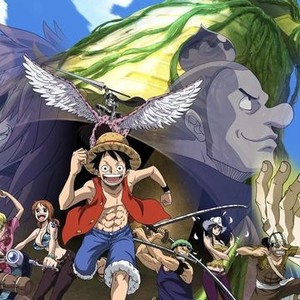 Monkey wearing a straw hat on skypiea golden bell : r/OnePiece