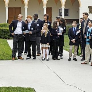 Modern Family, from left: Dominic Barnes, Brian Palermo, Rico Rodriguez, Ed O'Neill, 'The Future Dunphys', Season 4, Ep. #19, 04/03/2013, ©ABC