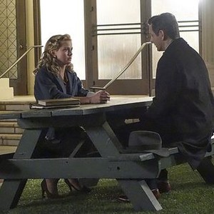Masters of Sex (season 2, episode 2): Rose McIver as Vivian Scully and Michael Sheen as Dr. William Masters