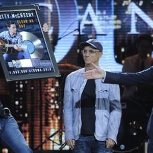American Idol, Ryan Seacrest, Scotty McCreery, Jimmy Iovine, Season 11, 1/18/2012, ©FOX