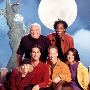 Ernest Borgnine, Shawn Michael Howard (top row, from left); Olivia d'Abo, Jonathan Silverman, Joey Slotnick and Ming-Na Wen (bottom row, from left)