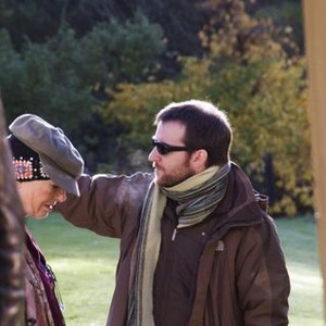 HOW ABOUT YOU, from left: Vanessa Redgrave, director Anthony Byrne, on set, 2007. ©Strand Releasing